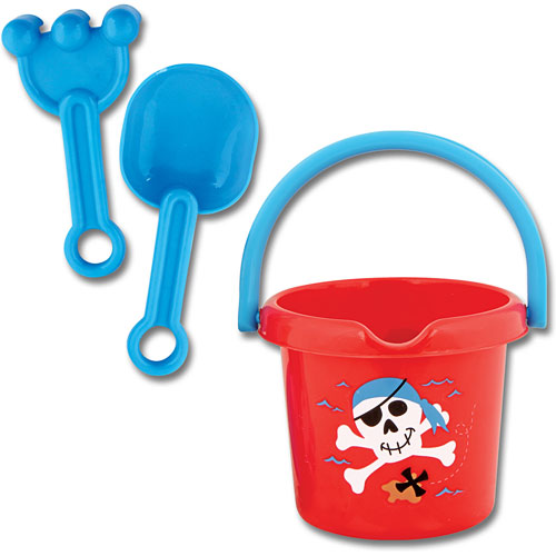 Sand Bucket With Toys Pirate