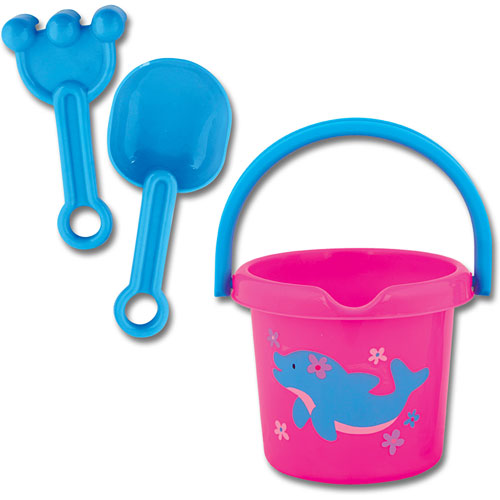 Sand Bucket With Toys Dolphin