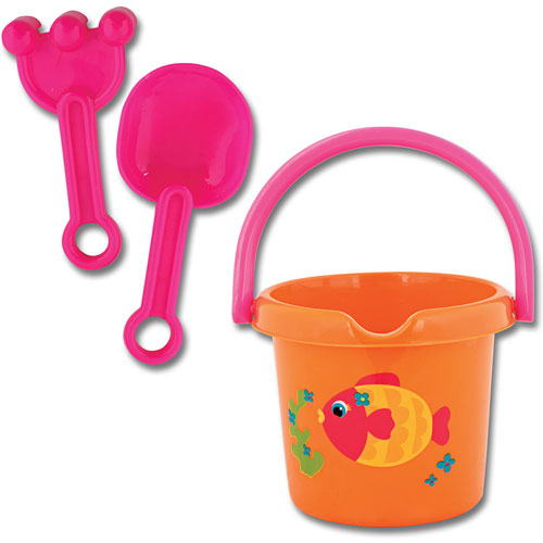 Sand Bucket With Toys Fish