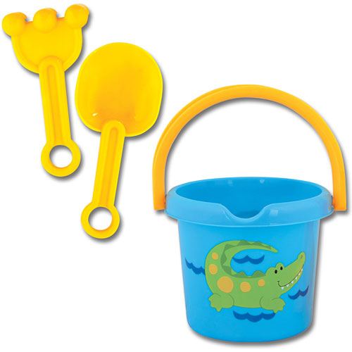 Sand Bucket With Toys Alligator