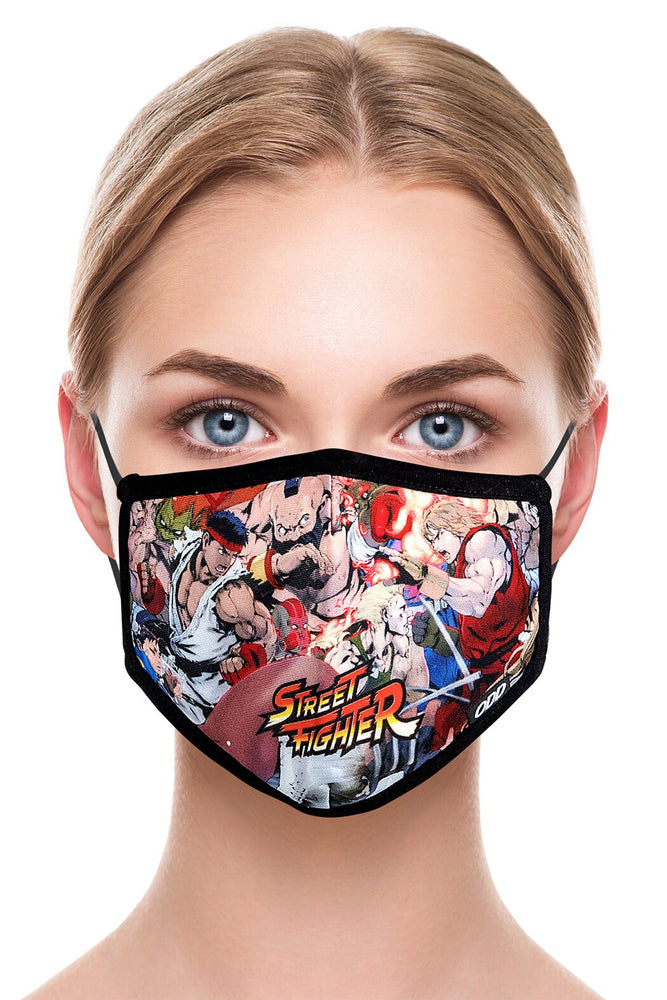 Adult Face Mask - Street Fighter