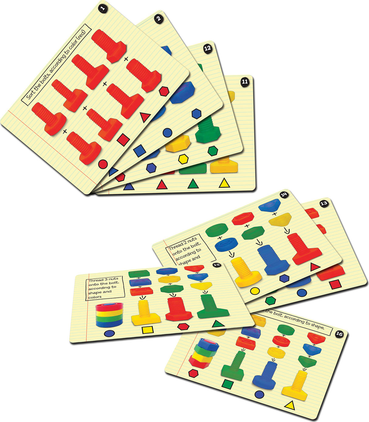 Big Nuts  Bolts 64pcs.