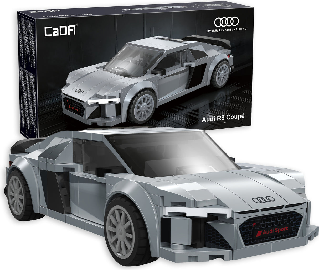 Audi R8 Coupe 1:24 Scale - 199 pcs