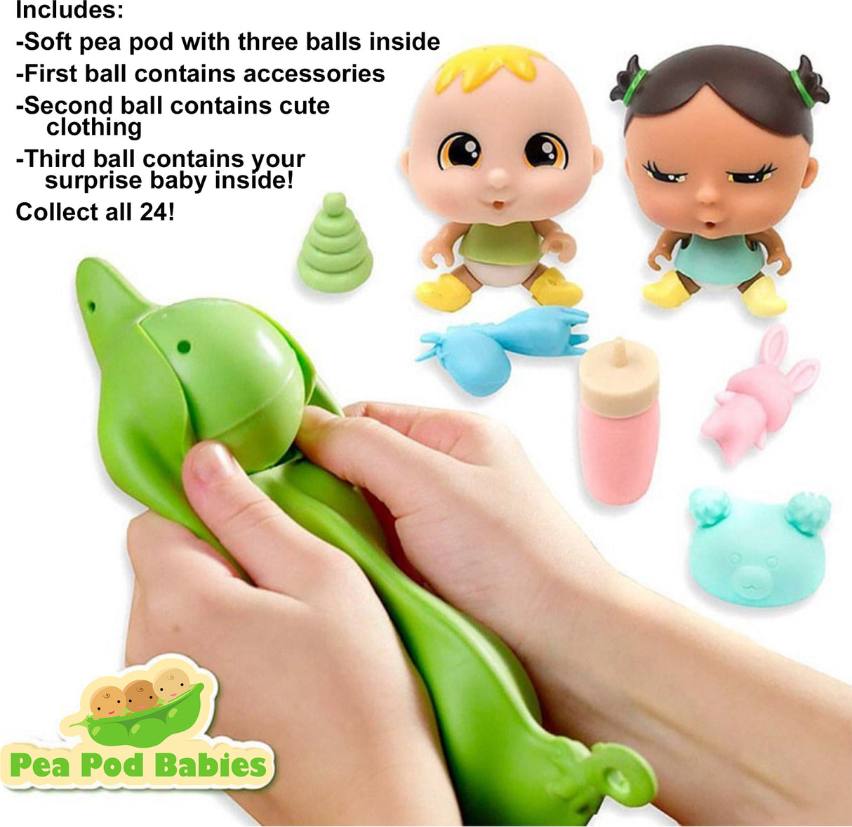 Pea Pod Babies  (assortment)