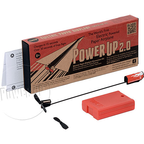 Powerup 2.0- Electric Paper Airplane Conversion Kit