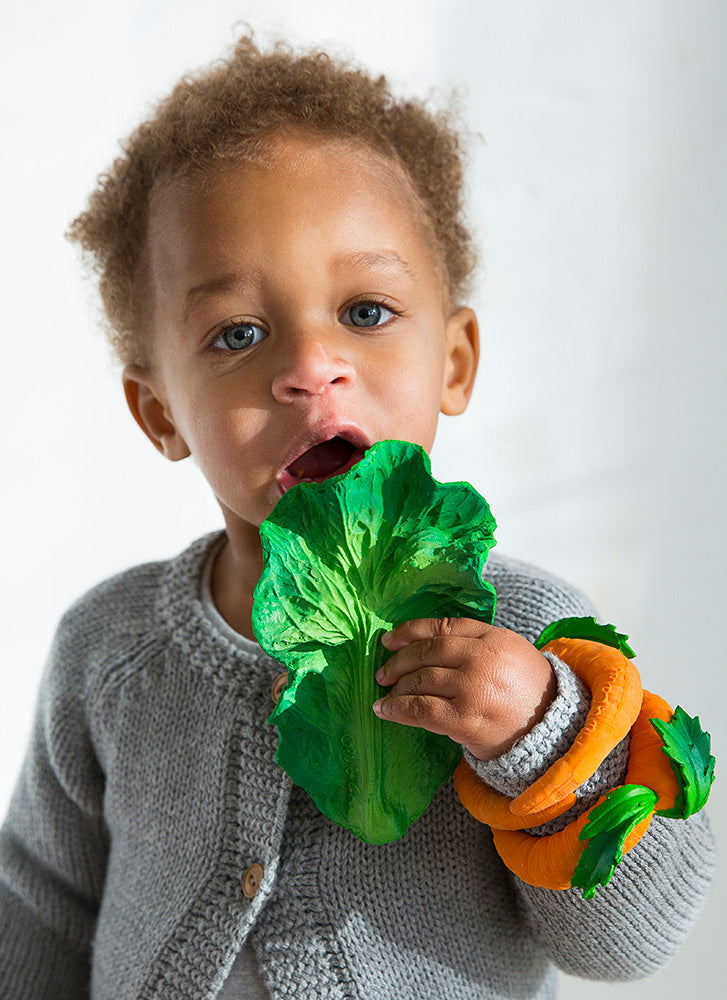 Kendall the Kale Rubber Teether