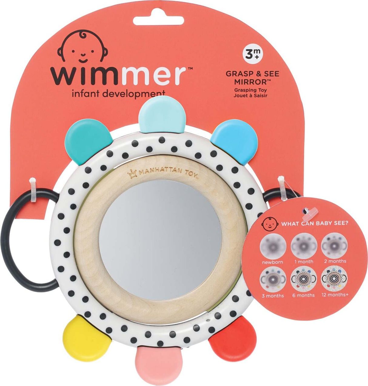 Wimmer Grasp & See Mirror Grasping Toy