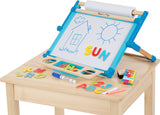 Melissa & Doug Double-Sided Magnetic Tabletop Easel - Free Gift with Purchase