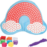 PlushCraft Rainbow Pillow