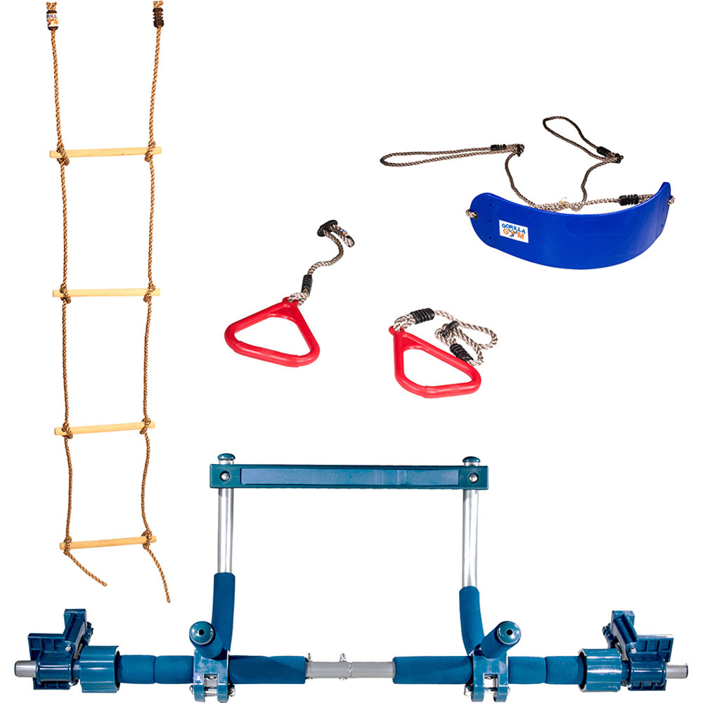 Gorilla Gym Doorway Gym System 4 pc Kids Package