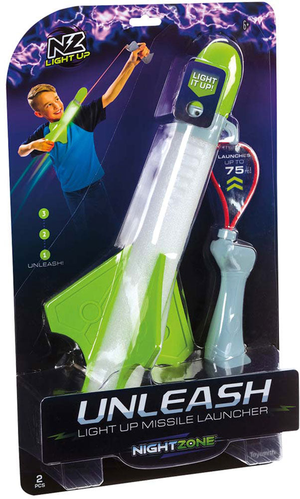 NightZone® - Unleash Light Up Missile Launcher