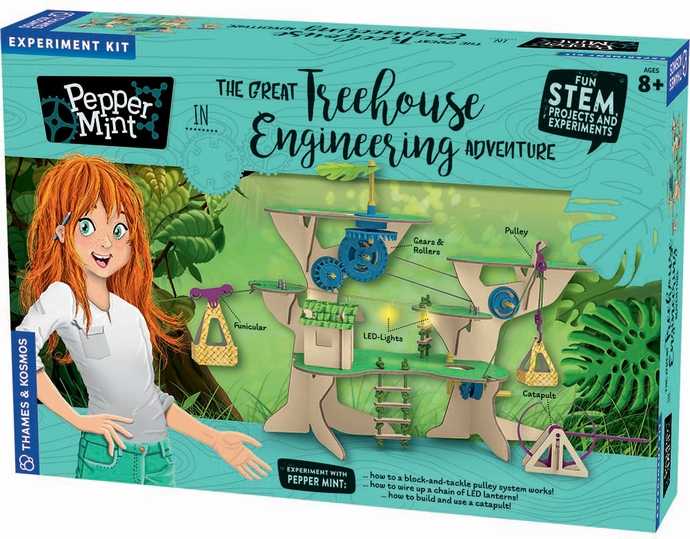 Pepper Mint in the Great Treehouse Engineering Adventure