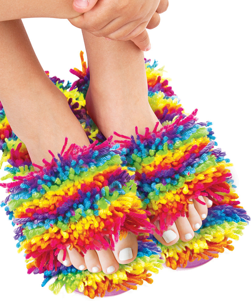 Latch Hook Slipper Kit