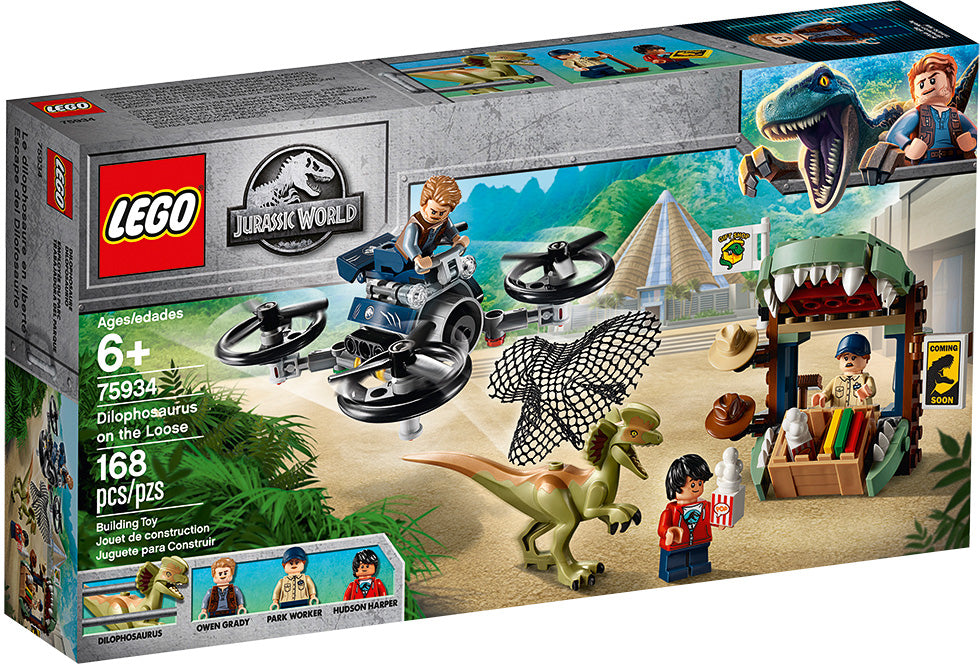 LEGO Jurassic Park? - Dilophosaurus on the Loose