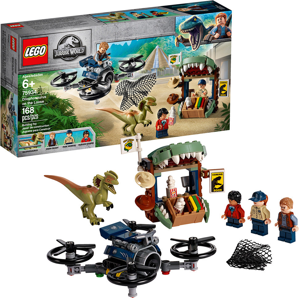 LEGO Jurassic Park? - Dilophosaurus on the Loose