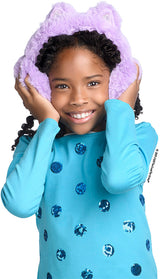 Ear Muffs - Purple Furry Cat