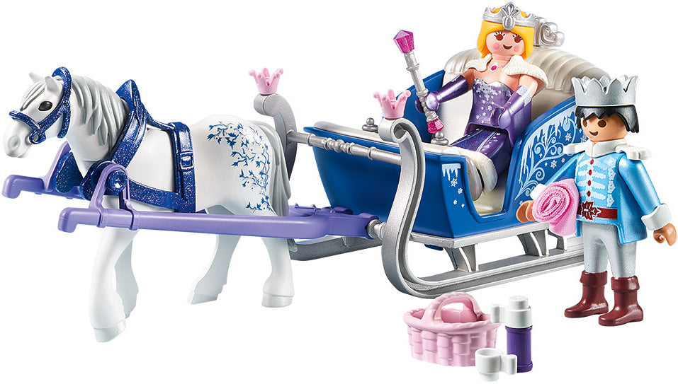 Playmobil - Crystal Palace Sleigh with Royal Couple
