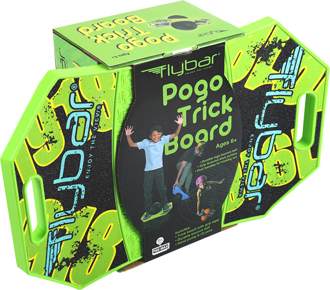 Pogo Trick Board - Green Mean