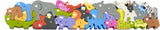 Jumbo Animal Parade A to Z Alphabet & Animal Puzzle