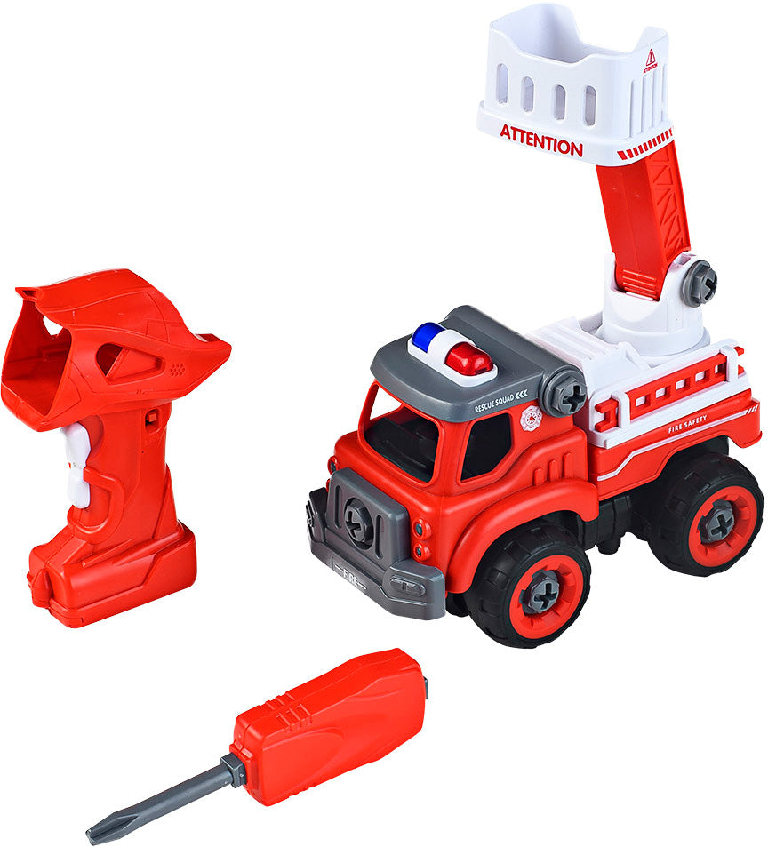 Power Driver Rescue Squad Ladder Truck