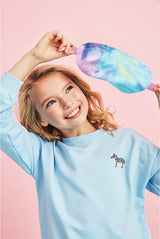 Pastel Tie Dye Eye Mask