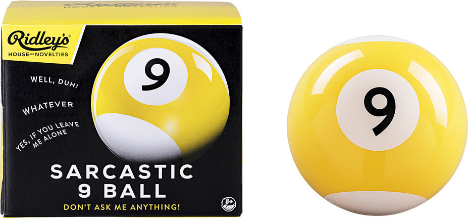 Ridley's Sarcastic 9 Ball