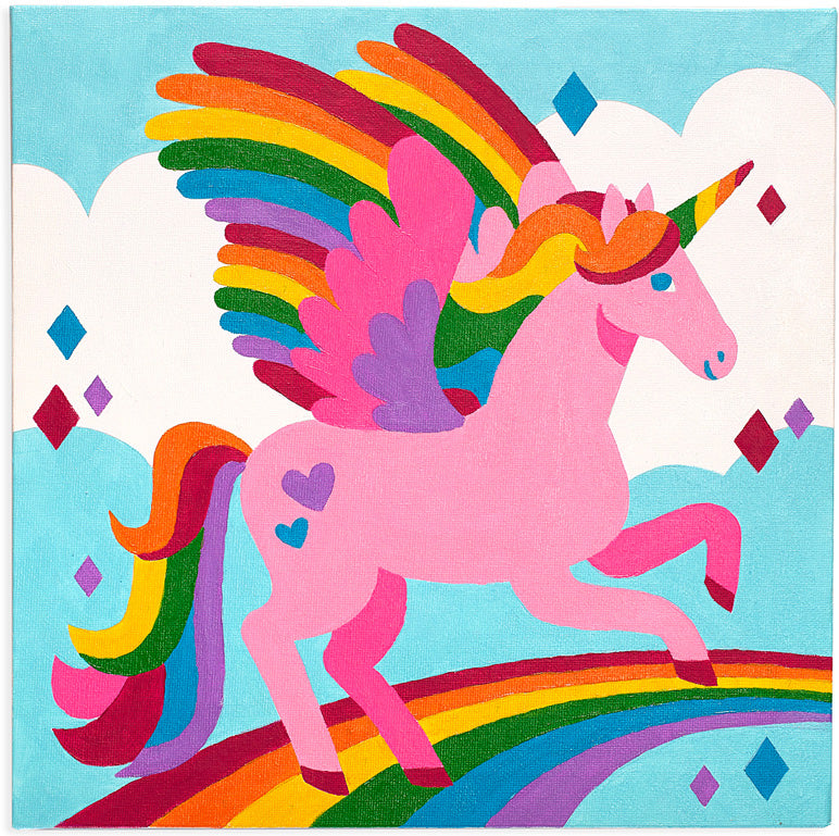 Colorific Canvas Kit Paint by Number - Magic Unicorn
