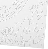 Colorific Canvas Kit Paint by Number - Happy Sloth
