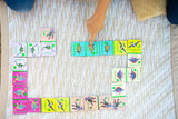 eeBoo Giant Shiny Dinosaur Dominoes