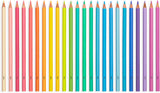 Pastel Hues Colored Pencils