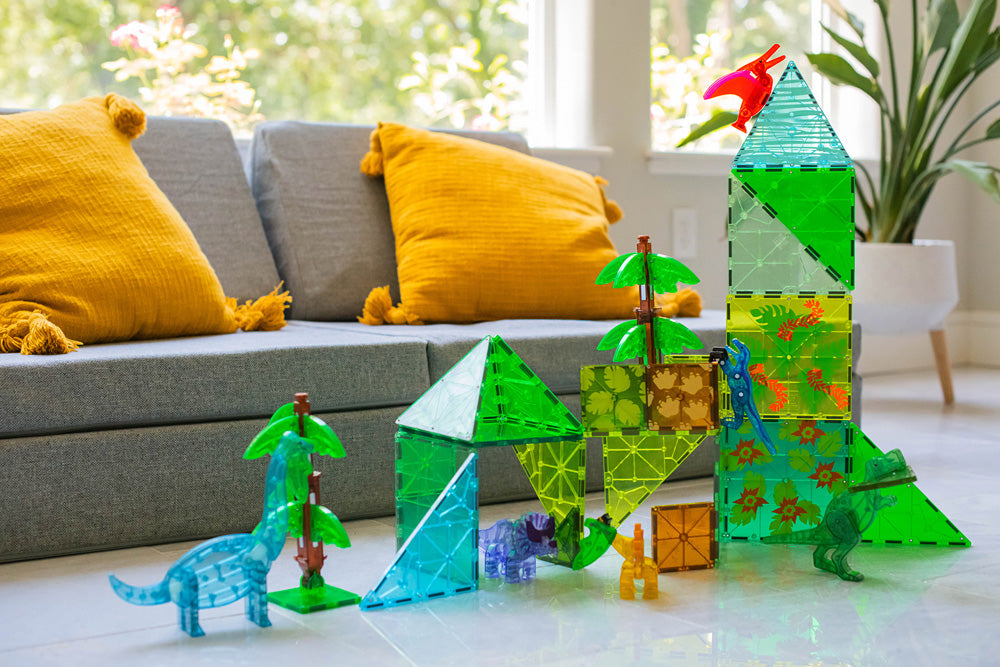 Magna-Tiles Dino World XL (50 Piece Set)