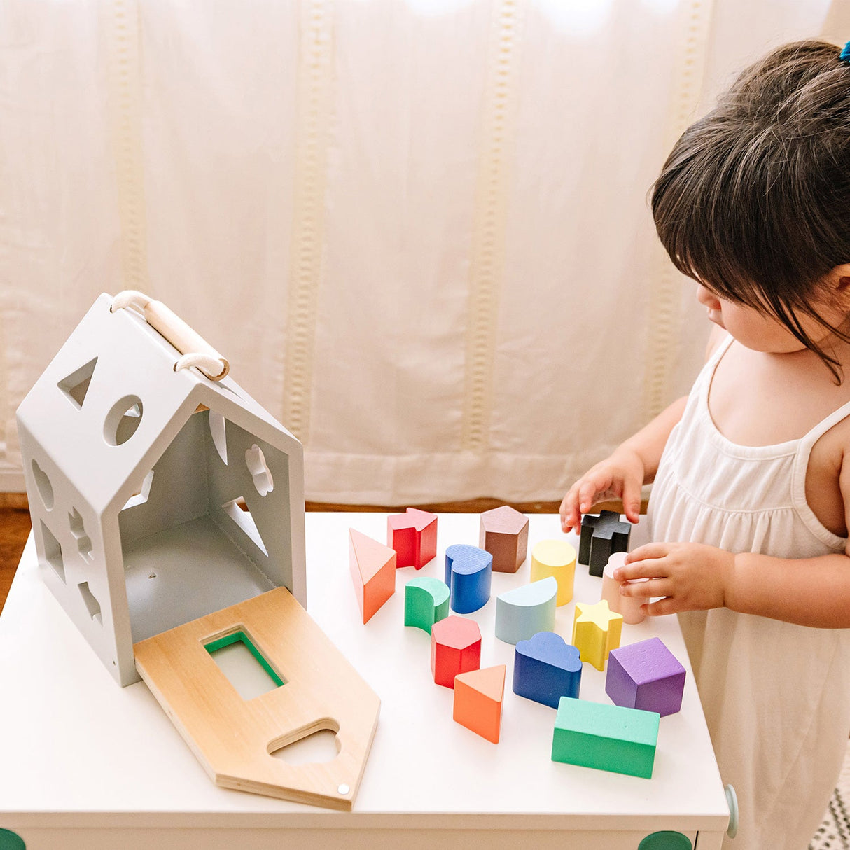 Hip Shape Wood Sorter