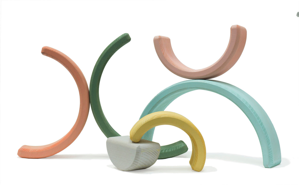 Rainbow Nesting Blocks