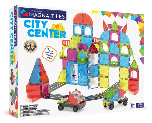 Magna-Tiles City Center 110 Piece Set