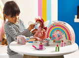 Rainbow Fairy 10 pc Tin Tea Set