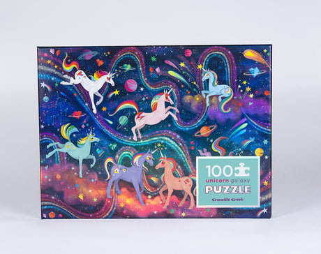 Unicorn Galaxy 100 pc Holographic Puzzle