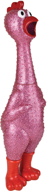 Giant Sparkle Rubber Chicken