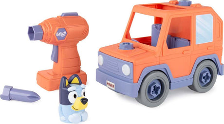 Bluey Build-A-Buddy Motorized Car and Drill