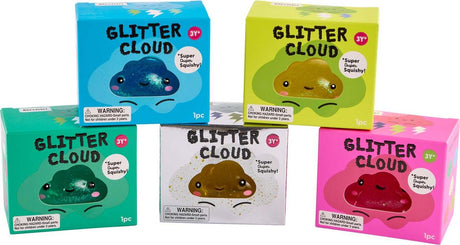 J'adore Glitter Cloud Squishy