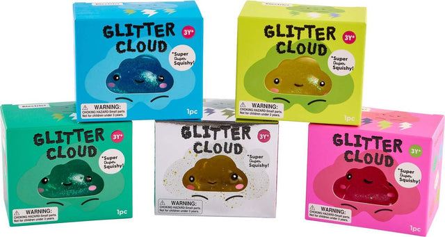 J'adore Glitter Cloud Squishy