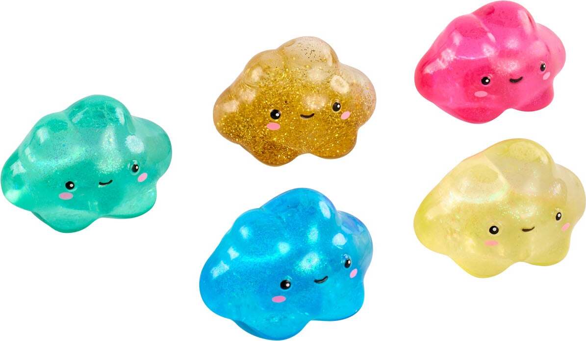 J'adore Glitter Cloud Squishy