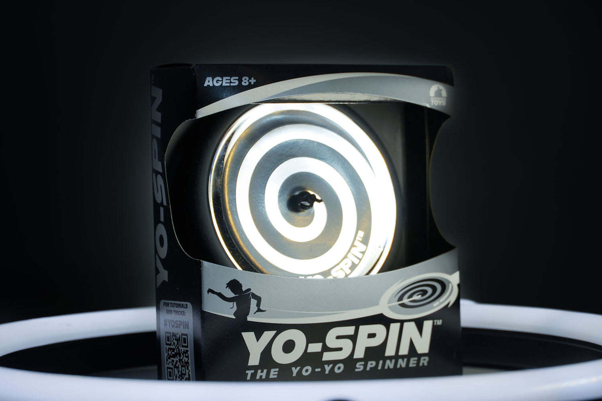 Yo-Spin The Yo-Yo Spinner Metallic - Black