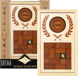 True Genius Roman Lock Box Puzzle Gift Box