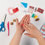 Fashion Angels 100% Extra Small Mini Clay Kit - Cheeseburger & Fries