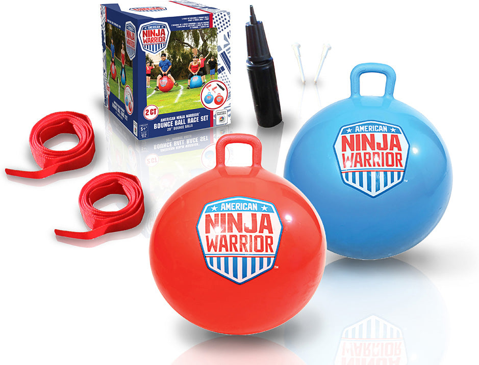 American Ninja Warrior Bounce Ball Race Set