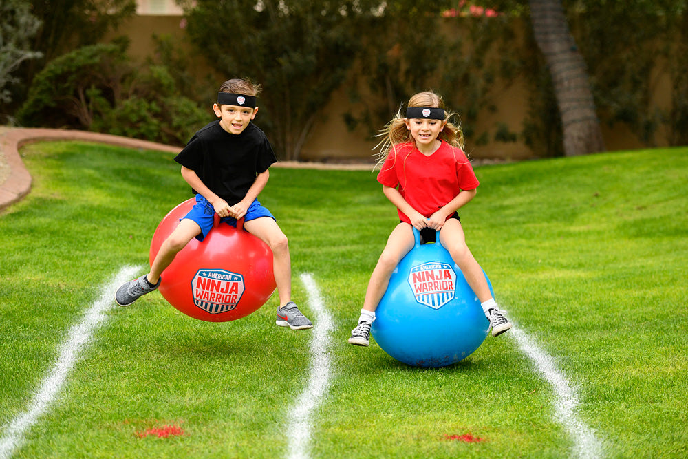 American Ninja Warrior Bounce Ball Race Set