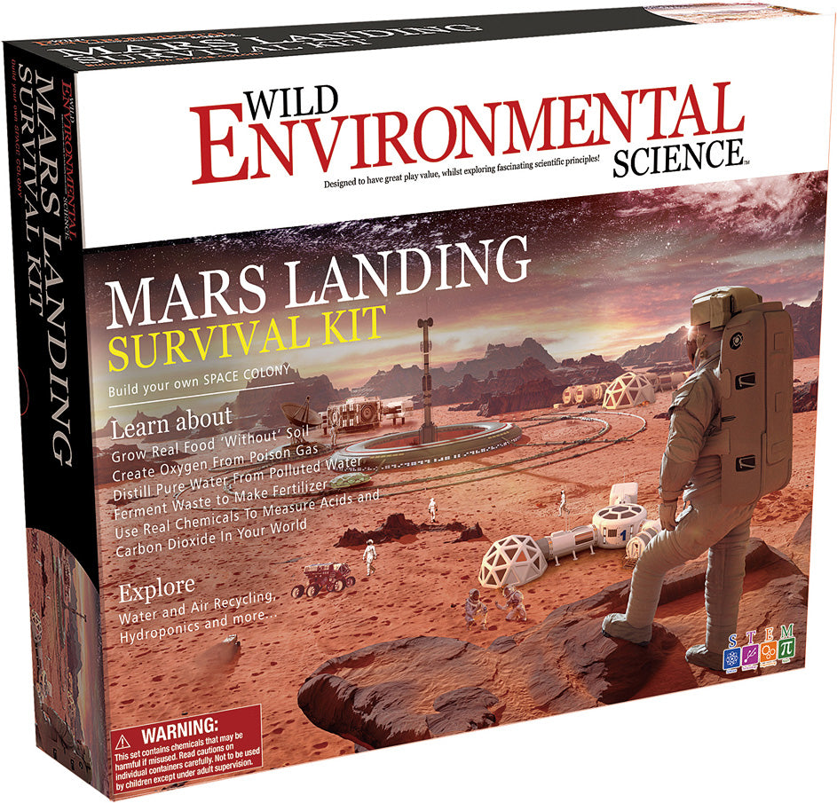 Mars Landing Survival Environmental Science Kit