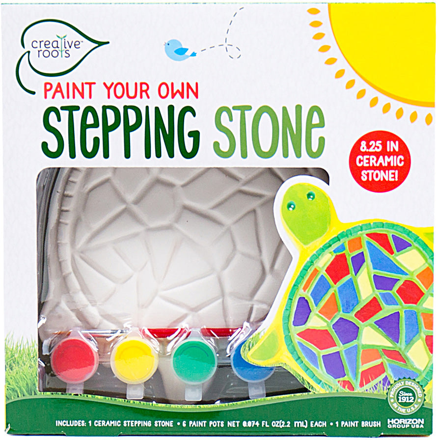 Paint Your Own Stepping Stone Turtle