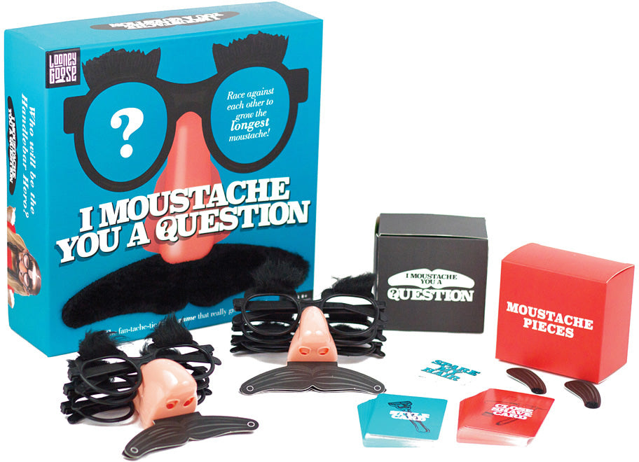 I Moustache You a Question Game