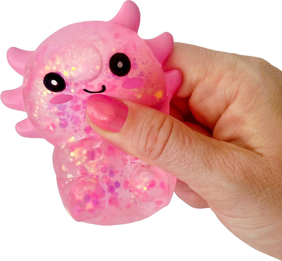 Squishy Axolotl Backpack Buddiez